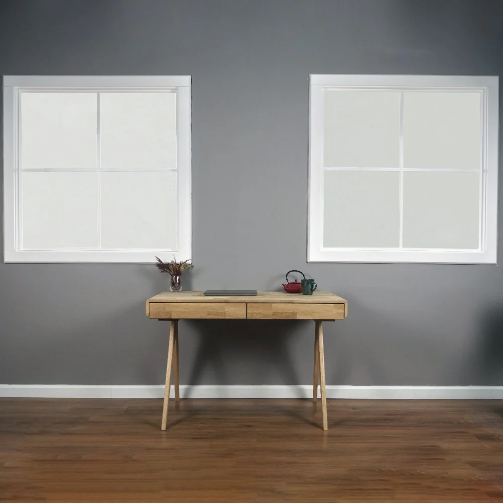 Light Oak Desk with File Drawer - Boho Desk - Image 11