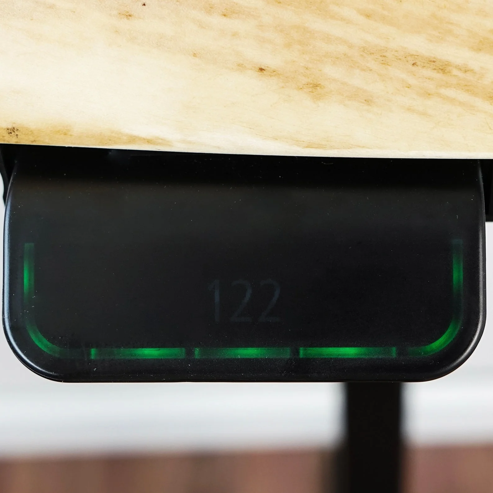 Wooden Live Edge Standing Desk - Adjustable Wood Desk - Image 9